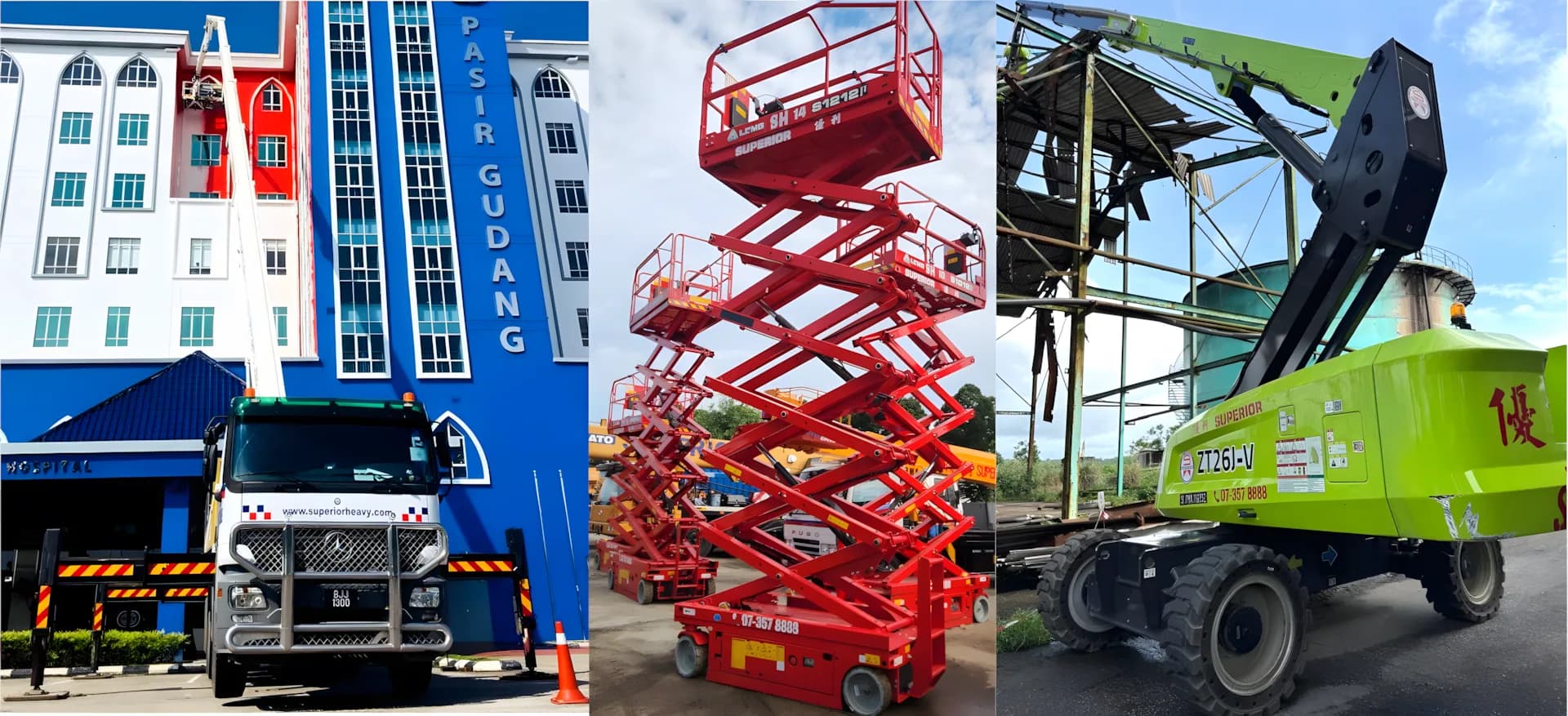 Boom Lifts & Scissor Lift Rental