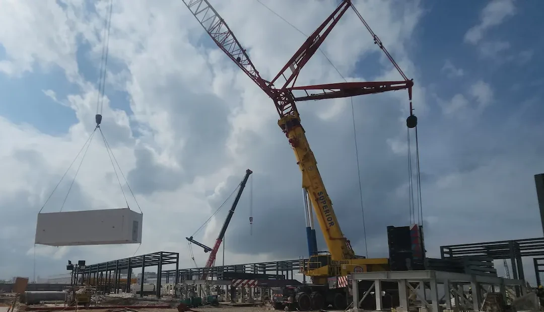 Case Study: K2 Data Center LV Module Installation | Superior Machinery ...